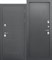 Дверь входная ISOTERMA Серебро Металл/Металл 9648 Дверь входная ISOTERMA Серебро Металл/Металл 9648