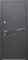 Дверь входная Luxor 2мм Муар Антрацит микс темный Бетон серый Царга 9657 Дверь входная Luxor 2мм Муар Антрацит микс темный Бетон серый Царга 9657