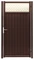 Калитка Estet Plus 2,4х1 RAL 8017/1013 9900