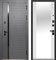 Дверь входная Luxor 2МДФ Горизонталь Зеркало Сатин Графит/Эмалит Белый 10387 - фото 34140 Дверь входная Luxor 2МДФ Горизонталь Зеркало Сатин Графит/Эмалит Белый 10387 - фото 34140