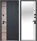 Дверь входная Luxor 2МДФ Дуб Вертикаль Зеркало Сатин Черный/Эмалит Белый (960 мм, Левая) 9665-960L Дверь входная Luxor 2МДФ Дуб Вертикаль Зеркало Сатин Черный/Эмалит Белый (960 мм, Левая) 9665-960L