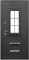Дверь входная 11 см Протерма 3D Стеклопакет Букле графит Белая матовая (960 мм, Правая) 11000-960R Дверь входная 11 см Протерма 3D Стеклопакет Букле графит Белая матовая (960 мм, Правая) 11000-960R