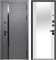 Дверь входная Luxor 2МДФ Горизонталь Зеркало Сатин Графит/Эмалит Белый (860 мм, Правая) 10387-860R - фото 38962 Дверь входная Luxor 2МДФ Горизонталь Зеркало Сатин Графит/Эмалит Белый (860 мм, Правая) 10387-860R - фото 38962