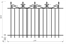 Забор кованый МЗК-15 (1500*2295) 3144 Забор кованый МЗК-15 (1500*2295) 3144