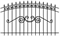 Забор кованый МЗК-30 (1500*2460) Забор кованый МЗК-30 (1500*2460)