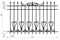 Забор кованый МЗК-2 (1500*2295) 3168