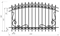 Забор кованый МЗК-6 (1500*2460) 3178 Забор кованый МЗК-6 (1500*2460) 3178