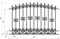 Забор кованый МЗК-9 (1500*2295) 3183 Забор кованый МЗК-9 (1500*2295) 3183