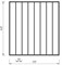 Решетка металлическая на окно арт.019 (1400*1300) 11899 Решетка металлическая на окно арт.019 (1400*1300) 11899