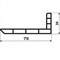 Профиль 75*35*7 мм для отделки наружного откоса (3,0 м) 1967 Профиль 75*35*7 мм для отделки наружного откоса (3,0 м) 1967