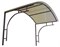 Козырек металлический К301 (Каркас) 2418 - фото 6430 Козырек металлический К301 (Каркас) 2418 - фото 6430